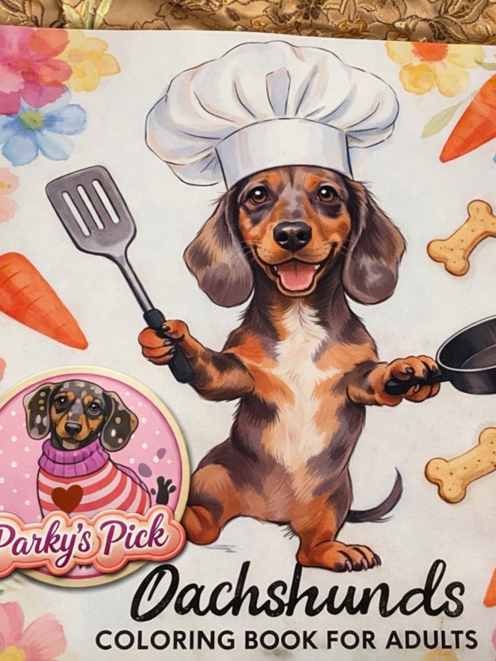 Dachshunds Coloring Book for Adults 🐾 Detailed Doxie Designs Relaxing Art